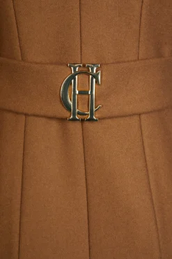 Clearance Full Length Regency Coat (Dark Camel) Women Coats|Tailoring