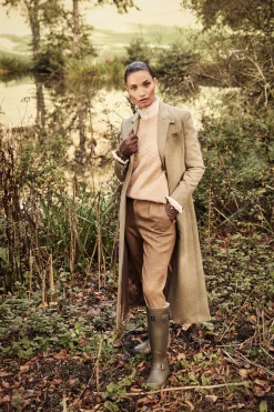 Clearance Full Length Regency Coat (Chartwell Check) Women Coats