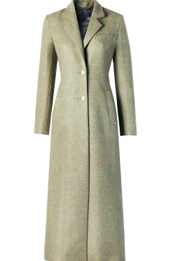 Clearance Full Length Regency Coat (Chartwell Check) Women Coats