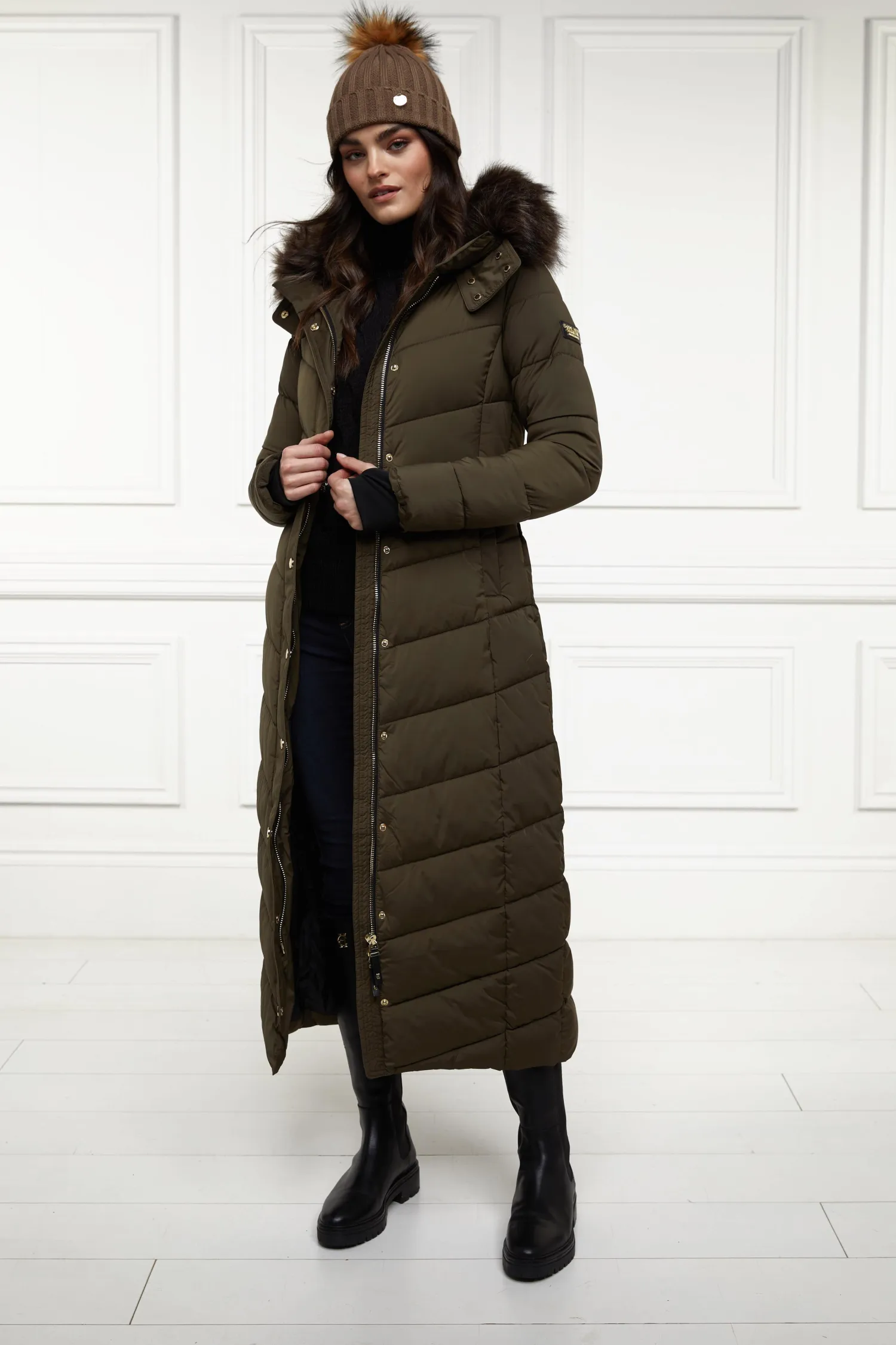 Hot Glacier Full Length Puffer Women Coats