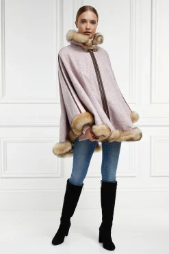 Best Gold Label Chiltern Cape (Anniversary Pink) Women Capes|Tailoring