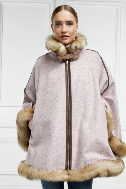 Best Gold Label Chiltern Cape (Anniversary Pink) Women Capes|Tailoring