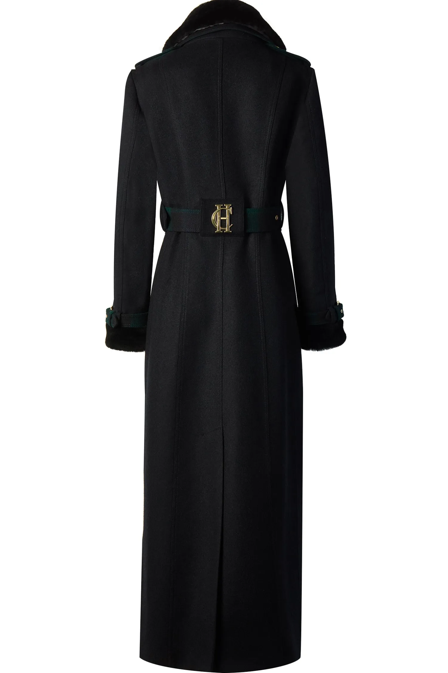 Discount Gold Label Trench (Soft Navy Blackwatch) Women Coats|Tailoring