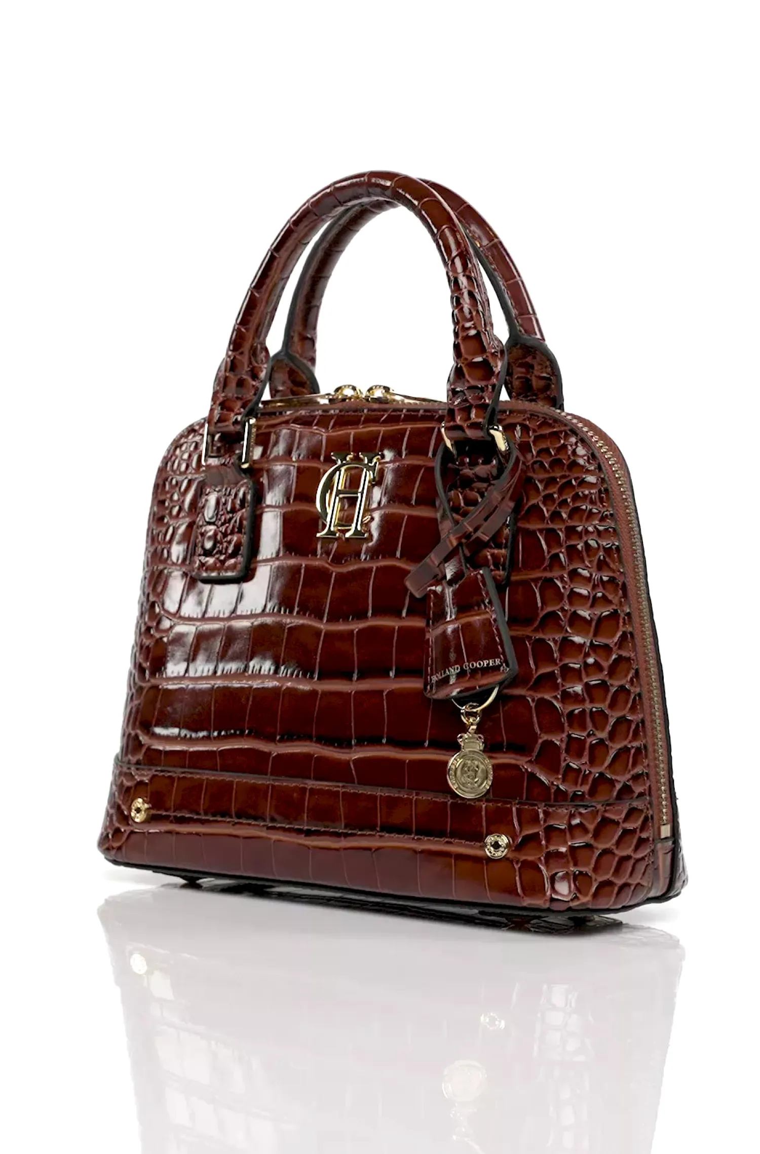Clearance Grovesnor Tote Bag (Dark Tan Croc) Women Tote Bags|Bags