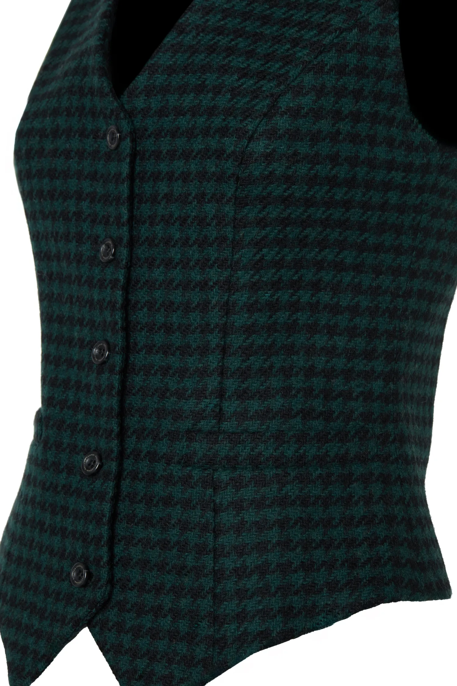 Online Hampton Waistcoat (Emerald Houndstooth) Women Waistcoats|Tailoring