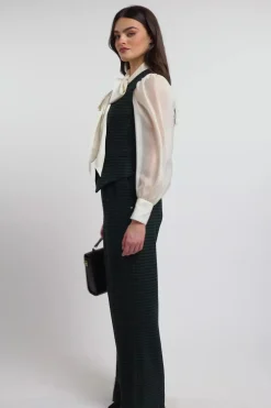Online Hampton Waistcoat (Emerald Houndstooth) Women Waistcoats|Tailoring