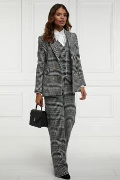 Best Hampton Waistcoat (Large Scale Prince of Wales Mono) Women Waistcoats|Tailoring