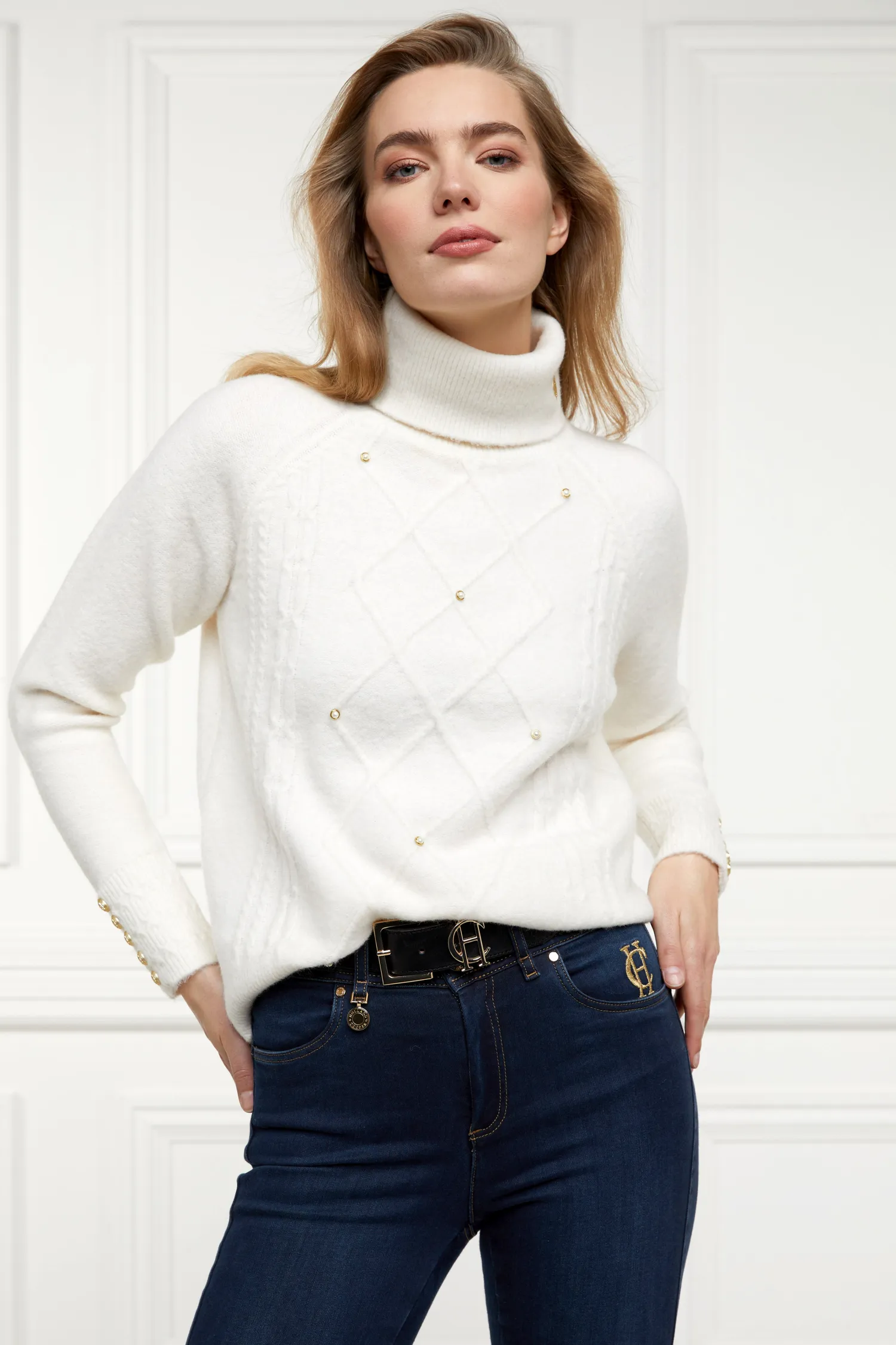 Best Harlow Roll Neck Knit Women Knitwear
