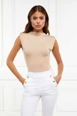 Outlet Harper Bodysuit (Light Camel) Women Bodysuits