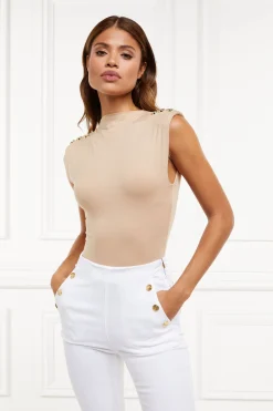 Outlet Harper Bodysuit (Light Camel) Women Bodysuits