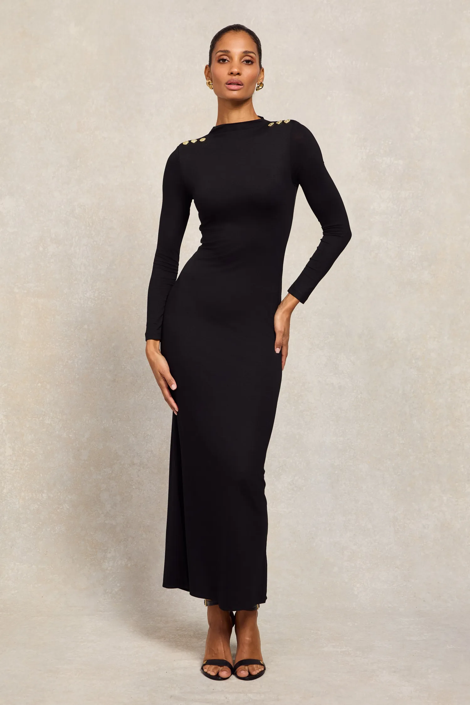 Best Harper Long Sleeve Maxi Dress Women Dresses