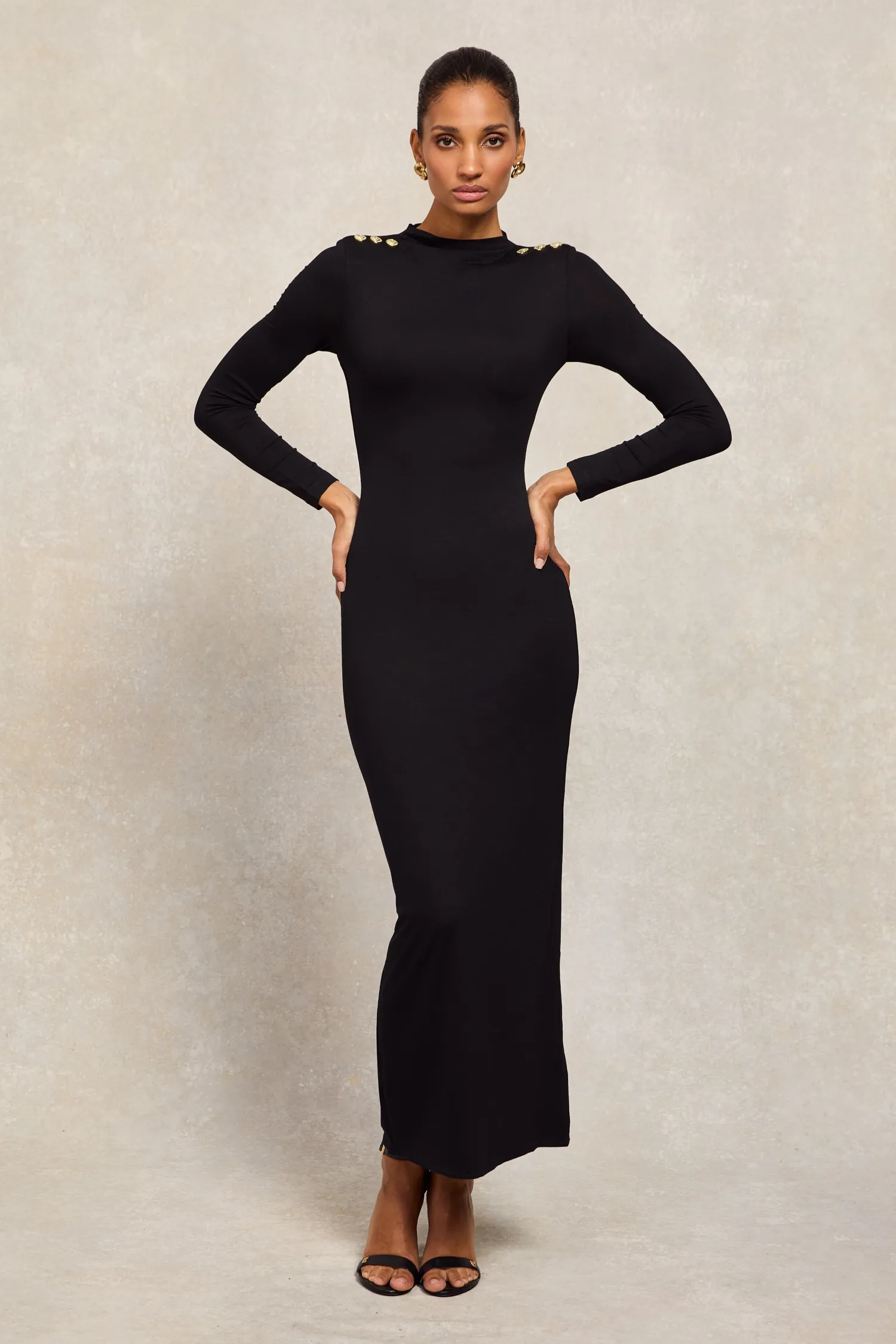 Best Harper Long Sleeve Maxi Dress Women Dresses