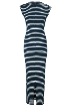 Online Harper Maxi Dress (Ink Navy Natural Stripe) Women Dresses