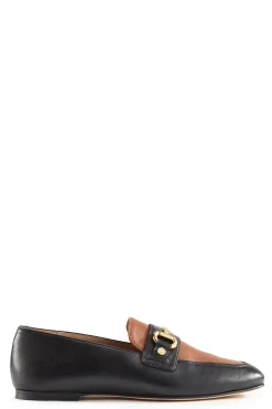 Hot Harvard Horsebit Loafer (Black Tan) Women Loafers