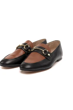 Hot Harvard Horsebit Loafer (Black Tan) Women Loafers