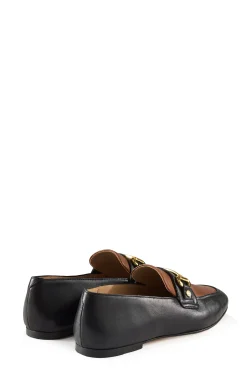 Hot Harvard Horsebit Loafer (Black Tan) Women Loafers