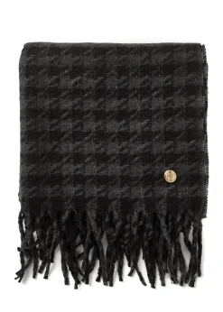 Fashion HC Chelsea Scarf (Grey Houndstooth) Women Scarves|Scarves