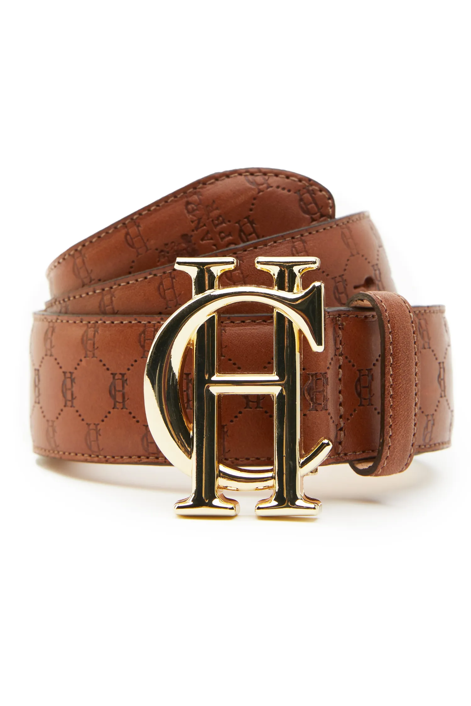 Clearance HC Classic Belt (Tan Monogram) Women Belts|Belts