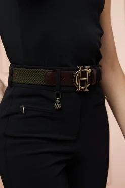 Outlet HC Heritage Belt (Forest Green) Women Belts|Belts