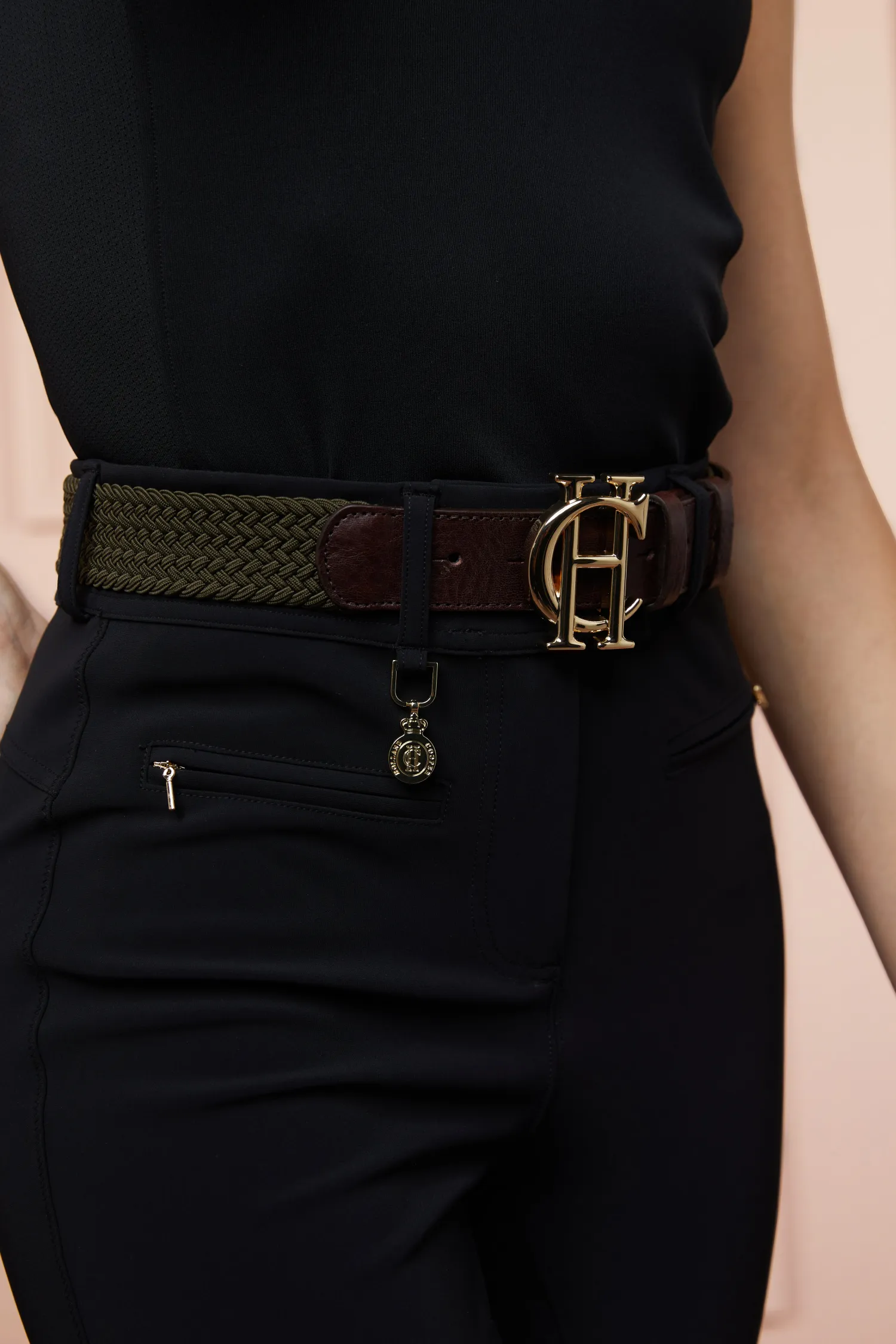 Outlet HC Heritage Belt (Forest Green) Women Belts|Belts
