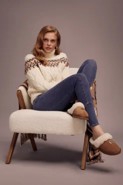 Hot HC Shearling Slipper Women Shearling|Slippers