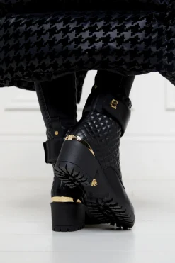 Online Heeled Biker Boot Women Boots