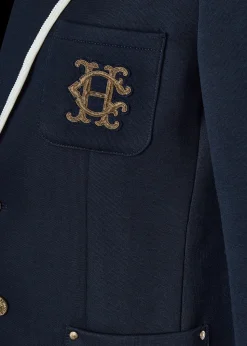 Online Henley Blazer (Ink Navy) Women Jackets|Blazers