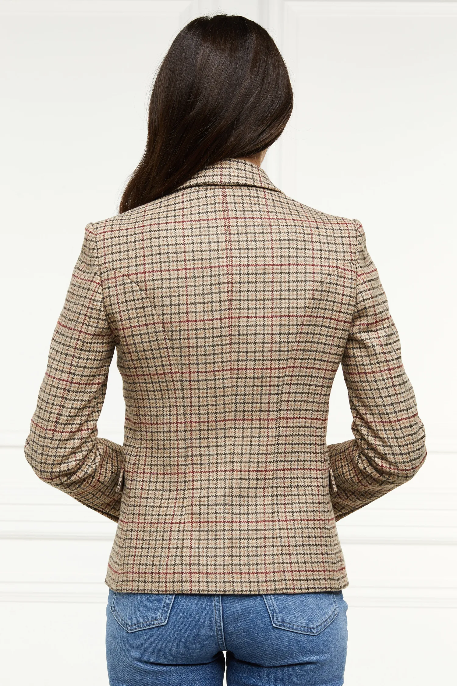 Online Heritage Knightsbridge Blazer (Charlton Tweed Horn Button) Women Blazers|Tailoring