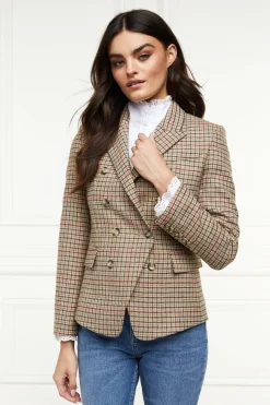 Online Heritage Knightsbridge Blazer (Charlton Tweed Horn Button) Women Blazers|Tailoring