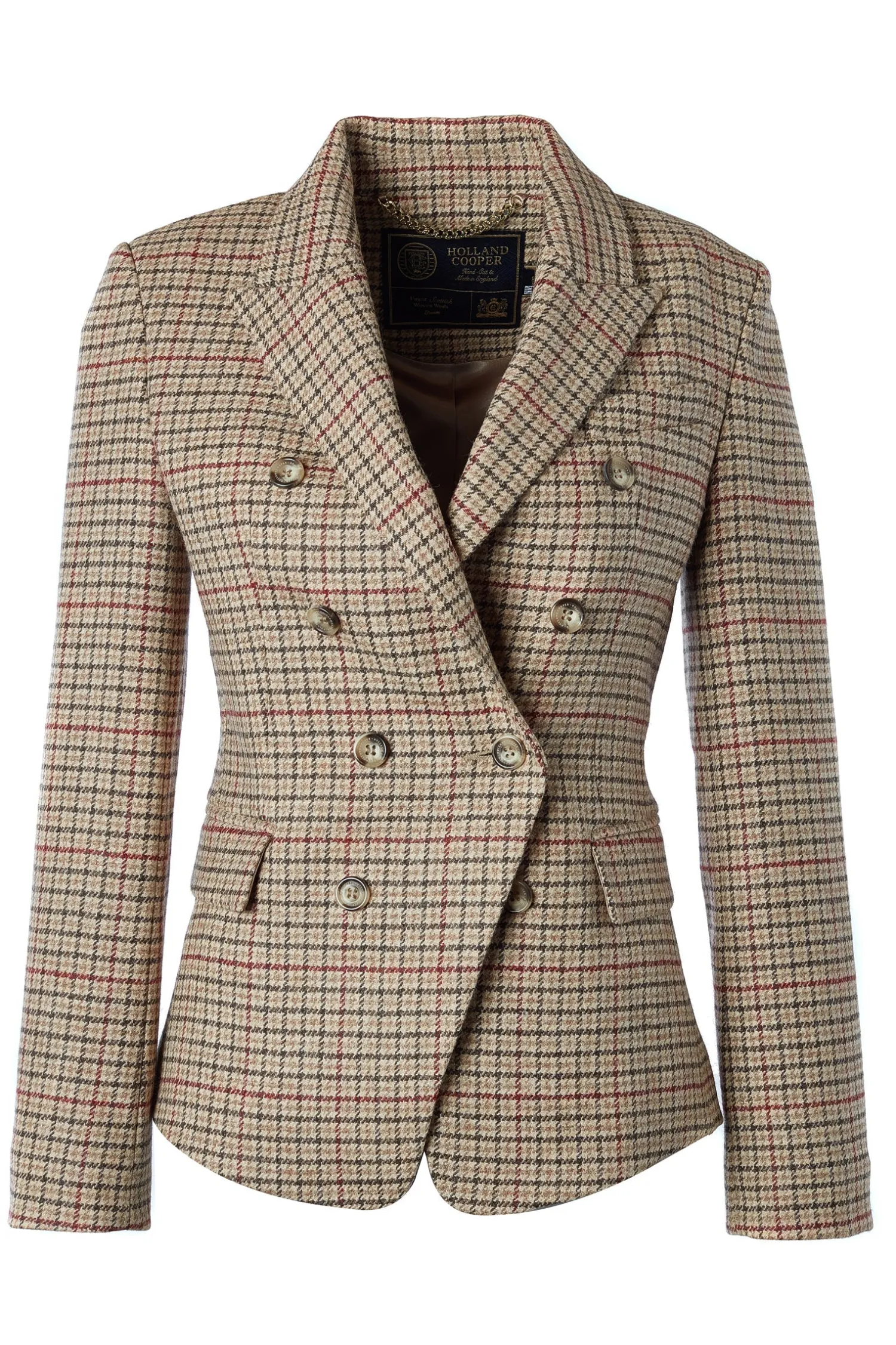 Online Heritage Knightsbridge Blazer (Charlton Tweed Horn Button) Women Blazers|Tailoring