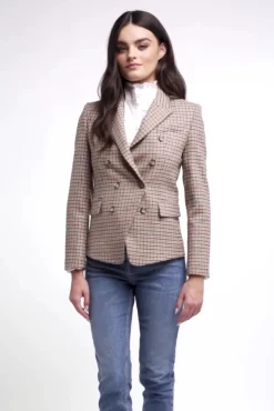 Online Heritage Knightsbridge Blazer (Charlton Tweed Horn Button) Women Blazers|Tailoring