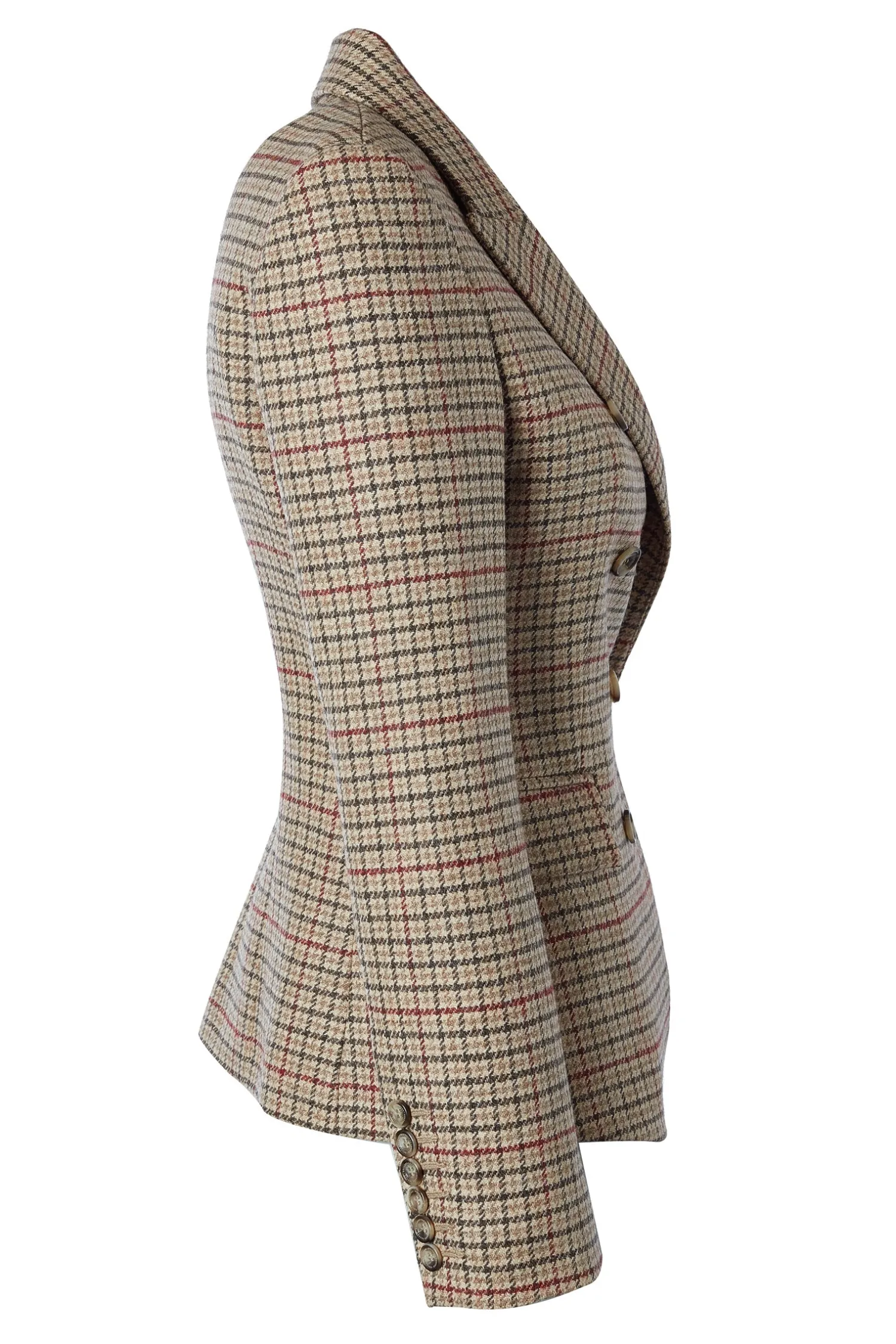 Online Heritage Knightsbridge Blazer (Charlton Tweed Horn Button) Women Blazers|Tailoring