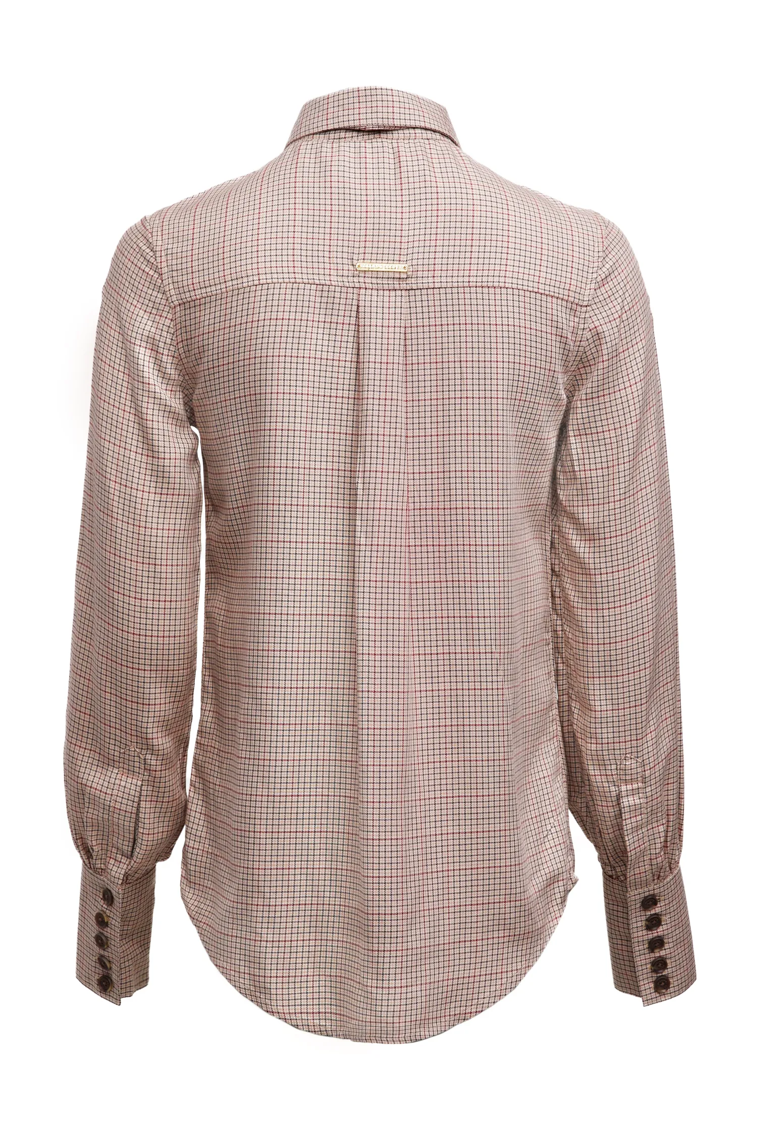 Outlet Heritage Shirt (Oatmeal Check) Women Shirts & Blouses
