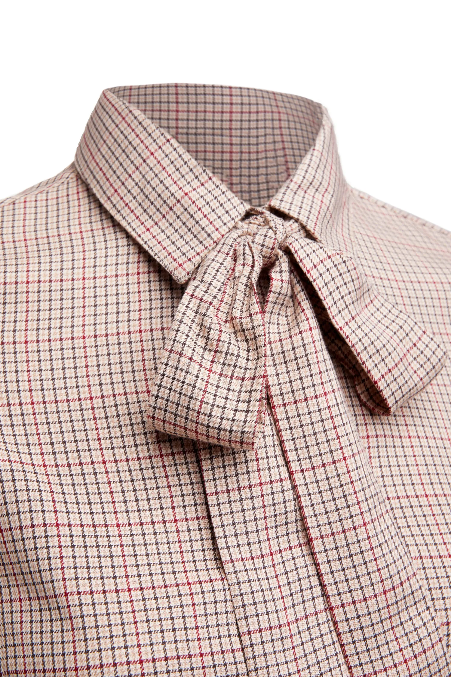 Outlet Heritage Shirt (Oatmeal Check) Women Shirts & Blouses