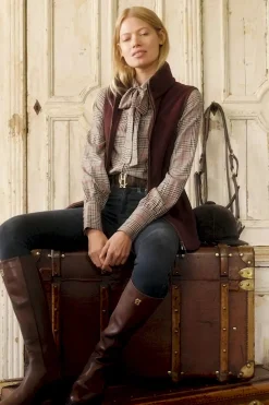 Fashion Heritage Shirt (Orange Windsor) Women Shirts & Blouses