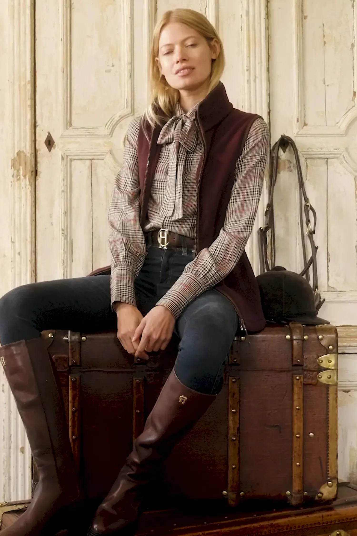 Fashion Heritage Shirt (Orange Windsor) Women Shirts & Blouses