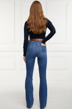 Online High Rise Flared Jean Women Jeans