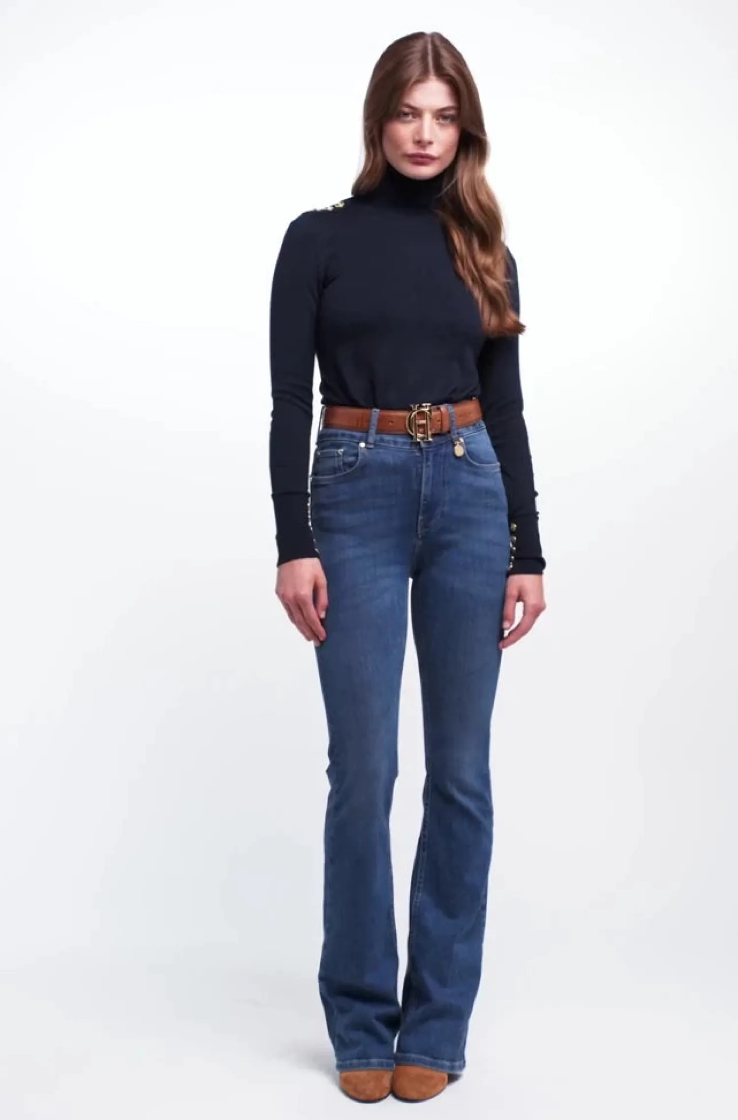 Online High Rise Flared Jean Women Jeans