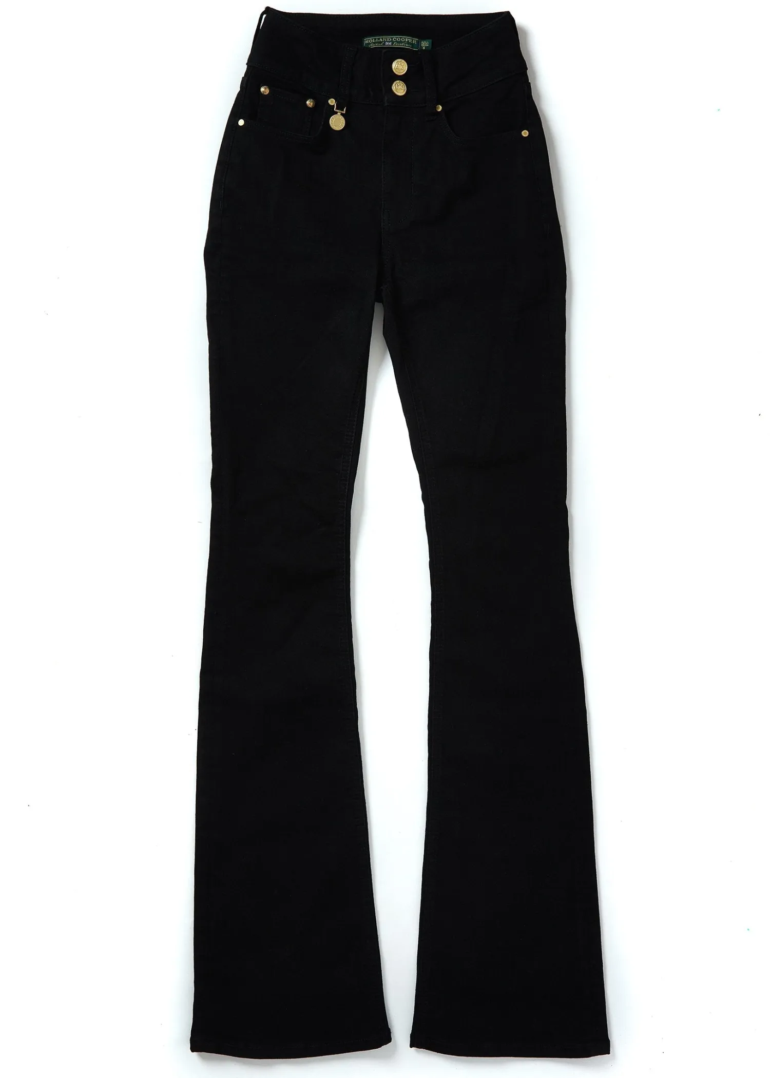 Discount High Rise Flared Jean (Stay Black) Women Jeans