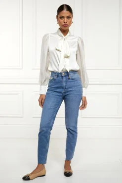 Online High Rise Slim Jean (Vintage Indigo) Women Court Shoe|Jeans