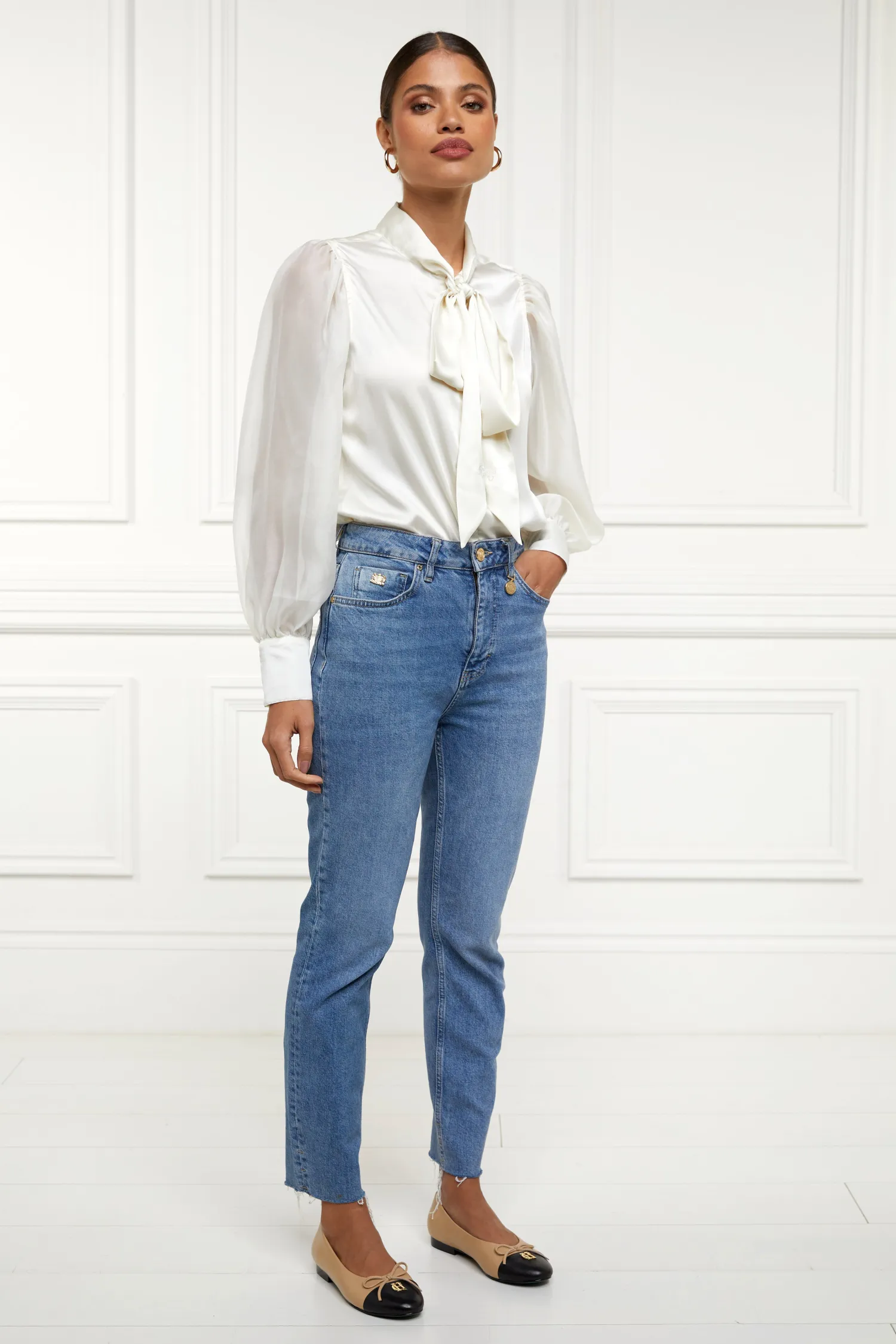 Online High Rise Slim Jean (Vintage Indigo) Women Court Shoe|Jeans