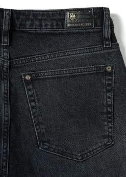 Online High Rise Slim Jean (Washed Black) Women Jeans