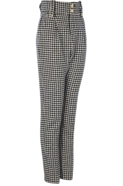 Fashion High Waisted Peg Trouser Women Trousers|Tailoring