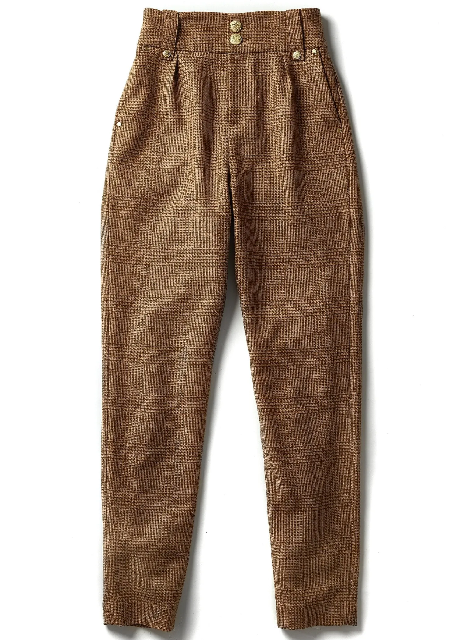 Outlet High Waisted Peg Trouser Women Trousers|Tailoring