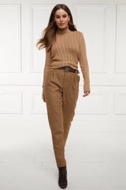 Outlet High Waisted Peg Trouser Women Trousers|Tailoring