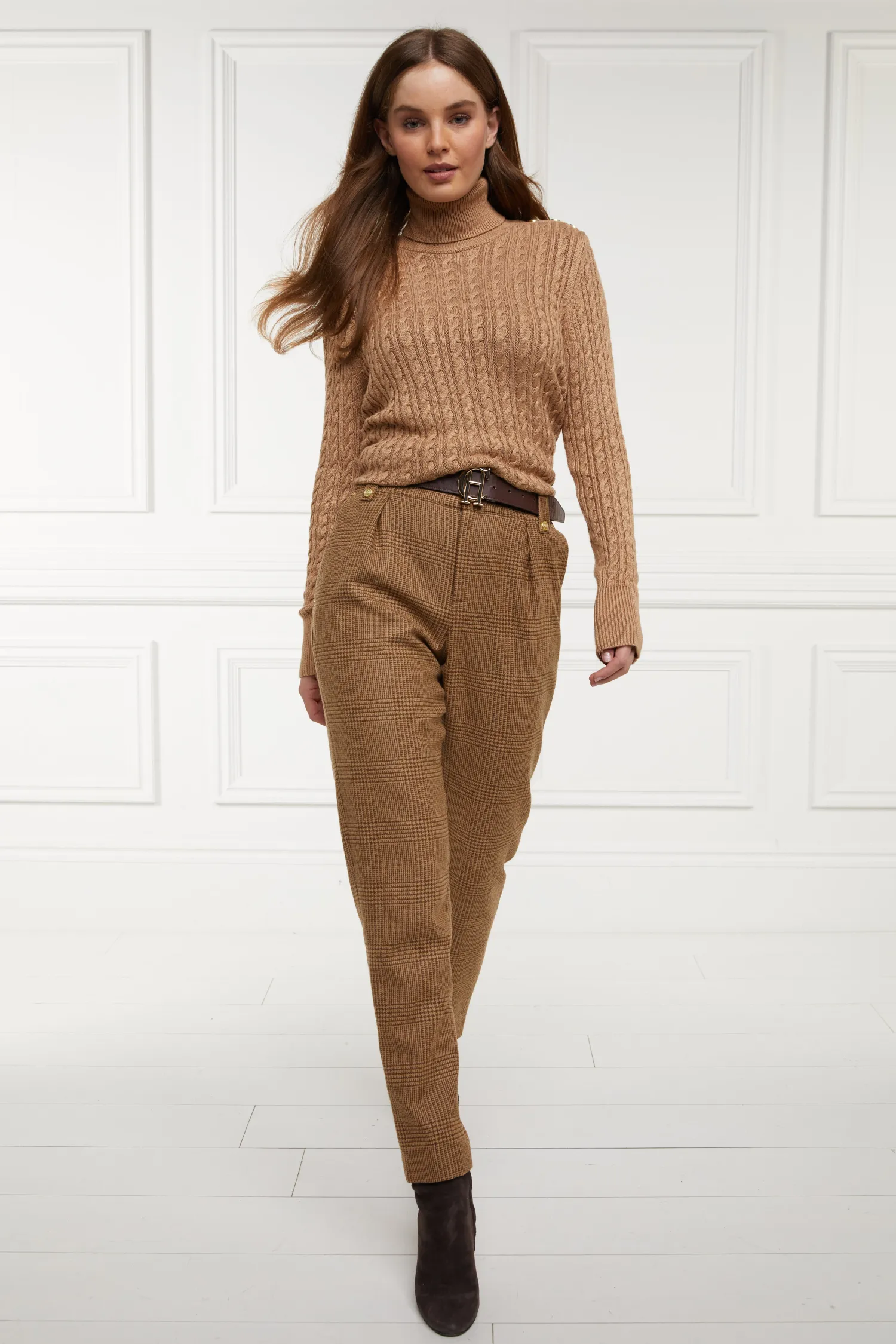 Outlet High Waisted Peg Trouser Women Trousers|Tailoring