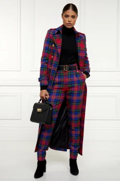 New High Waisted Peg Trouser Women Trousers