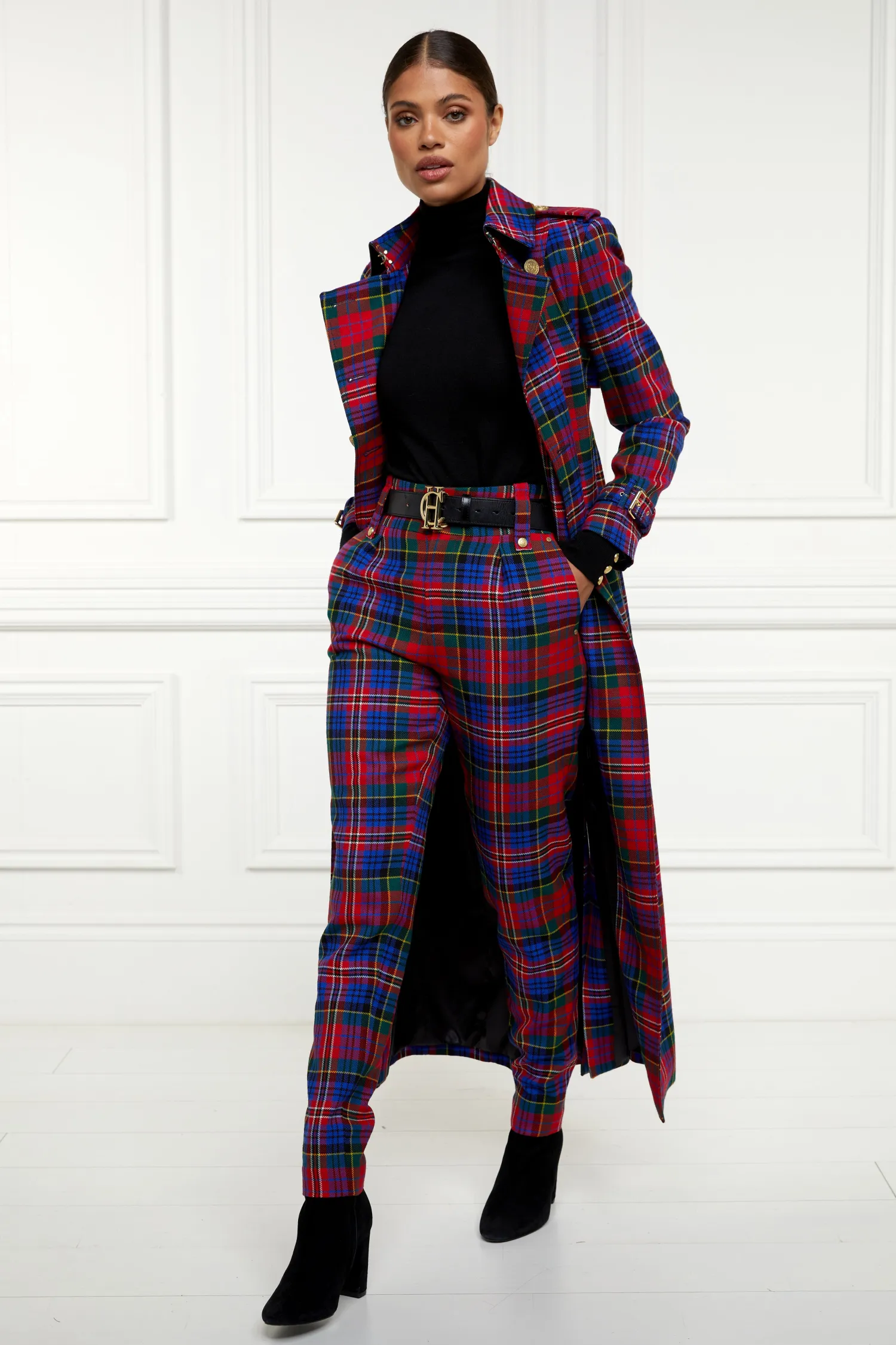 New High Waisted Peg Trouser Women Trousers