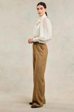 Discount High Waisted Straight Trouser Women Trousers|Tailoring