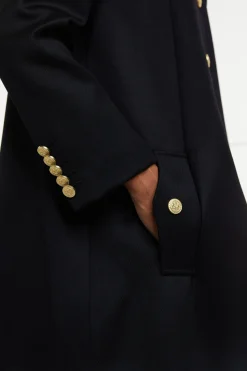 Clearance Highbury Cape Coat (Black Twill) Women Capes